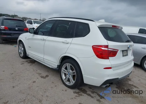 2014 BMW X3 xDrive28I из США, поврежденный, VIN 5UXWX9C59E0D27619